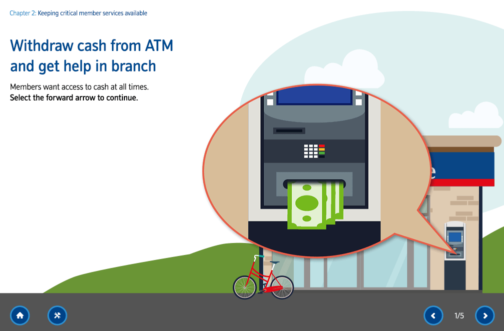 Nationwide Building Society elearning project page