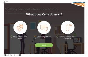 Network Rail elearning project page