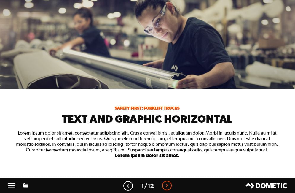 Dometic elearning project page