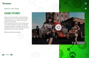 Heineken elearning project page